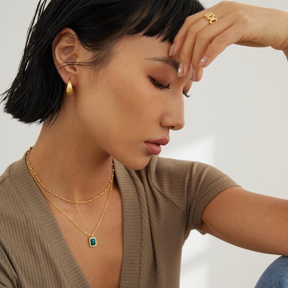 ✨ Artisan Original Sterling Silver Satellite Chain Necklace | Dainty Minimalist - Picture 12 of 12